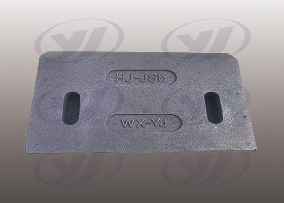 주철 혼합 블레이드 550HB 콘크리트 믹서 부품 도로 기계, HZS120, HZS150
